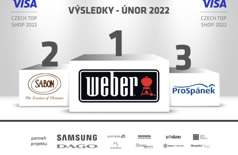 Vítězem Visa Czech Top Shop 2/2022 je GrilCentrum WEBER Harfa