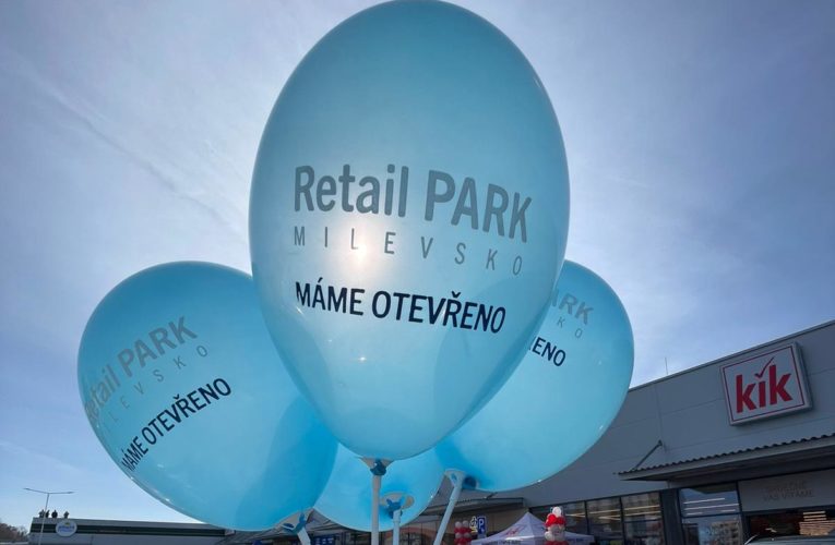 V Milevsku otevřel nový nákupní park