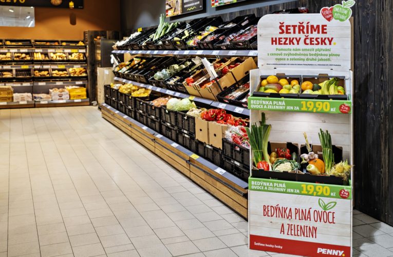 PENNY nabízí v boji proti plýtvání bedýnky s ovocem a zeleninou za zvýhodněnou cenu