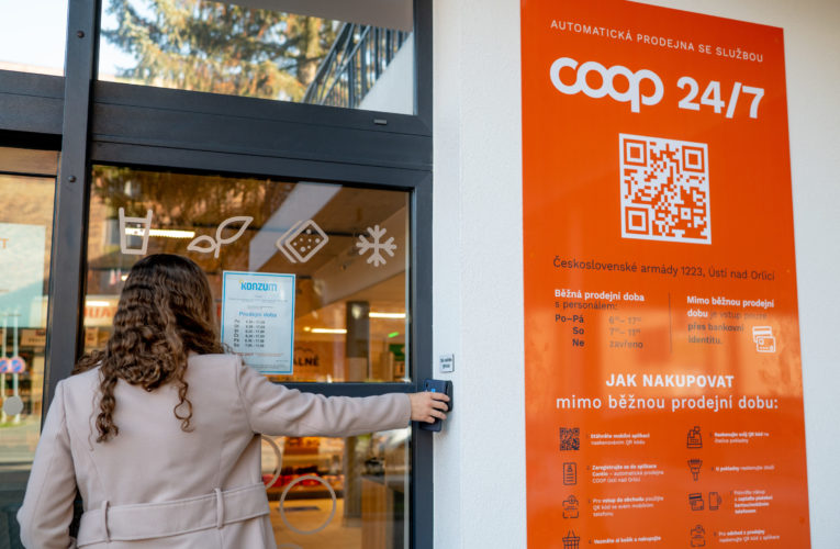 COOP otevřel v Ústí nad Orlicí třetí automatizovanou prodejnu