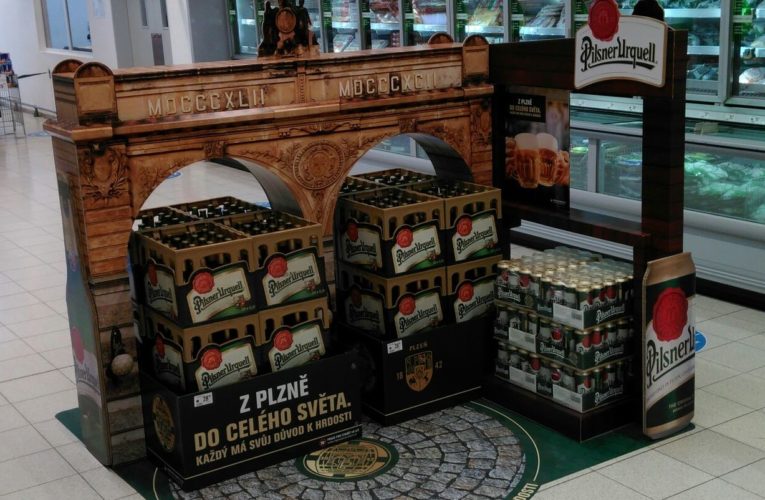 POP STAR za září 2022 je vystavení Pilsner Urquell