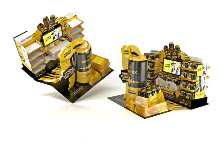 Shop in shop Semtexu promuje novou kampaň Kofoly a zaujme virtuální realitou