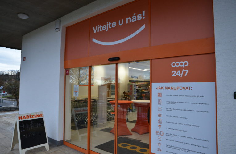 COOP otevřel v Berouně další automatický obchod, zloděje v něm odhalí umělá inteligence