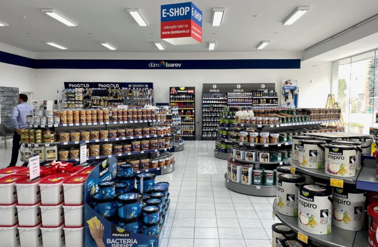 PPG dnes v Táboře otevřela novou prodejnu Dům barev