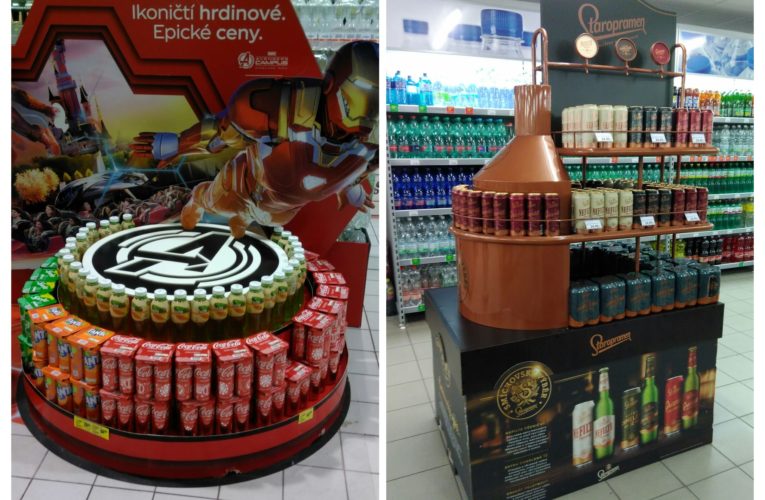 POP STAR za únor 2023 jsou realizace Coca Cola-Marvel a Staropramen