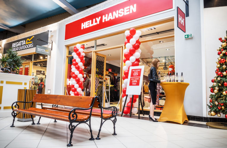 Norská značka Helly Hansen otevřela obchod v Freeport Fashion Outlet