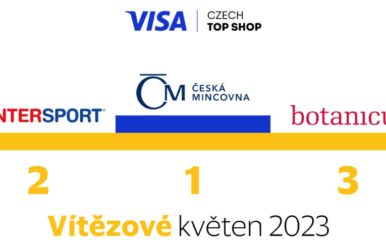 Soutěž Visa Czech Top Shop zná své vítěze za měsíc květen