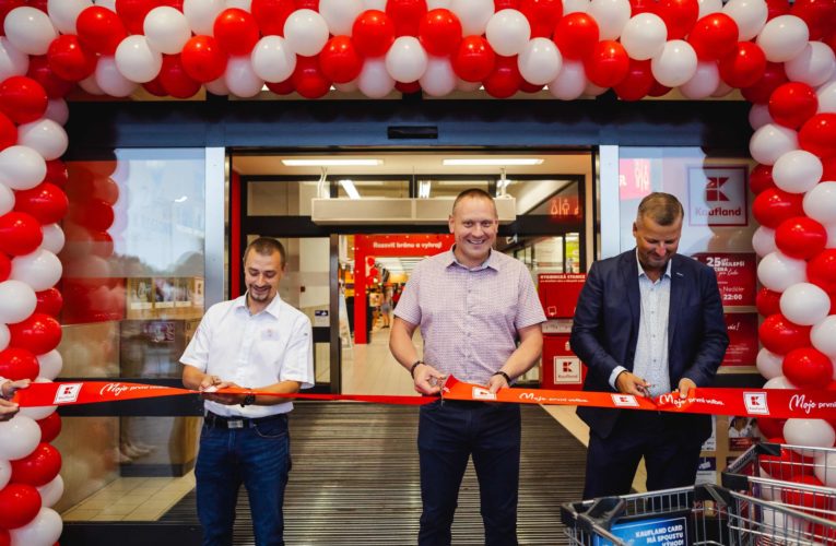 Kaufland v Hranicích na Moravě dostal nový kabát
