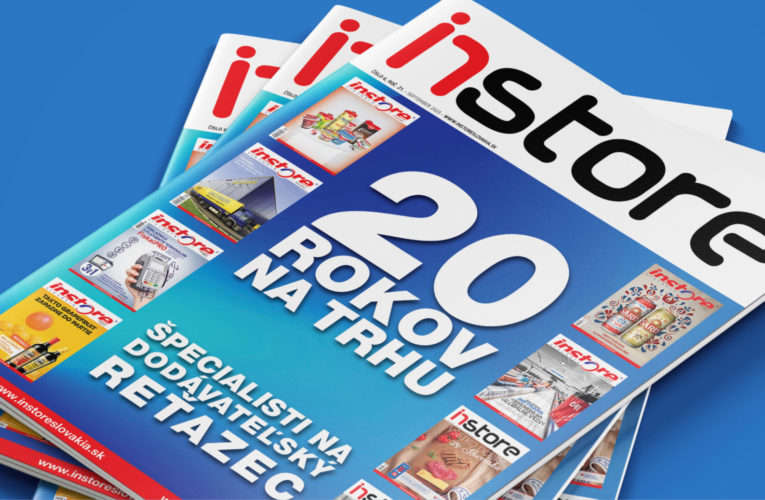 Aktuální číslo časopisu Instore Slovakia