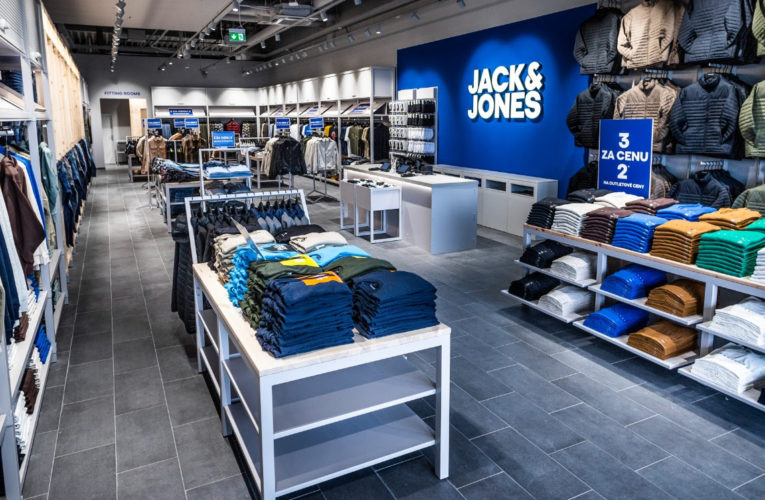 Ve Fashion Aréně otevřela značka Jack & Jones svůj vůbec první tuzemský outletový obchod