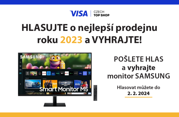 Hlasujte v anketě PRODEJNA ROKU 2023 – Visa Czech Top Shop