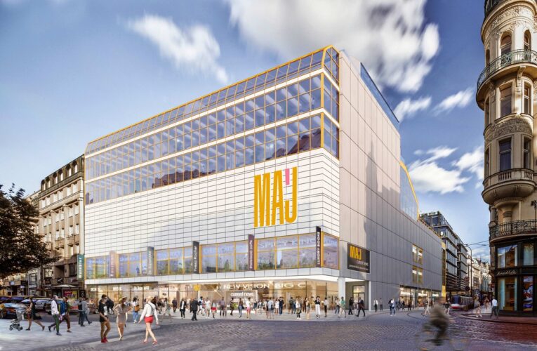 Obchodní dům Máj v centru Prahy začíná psát novou kapitolu