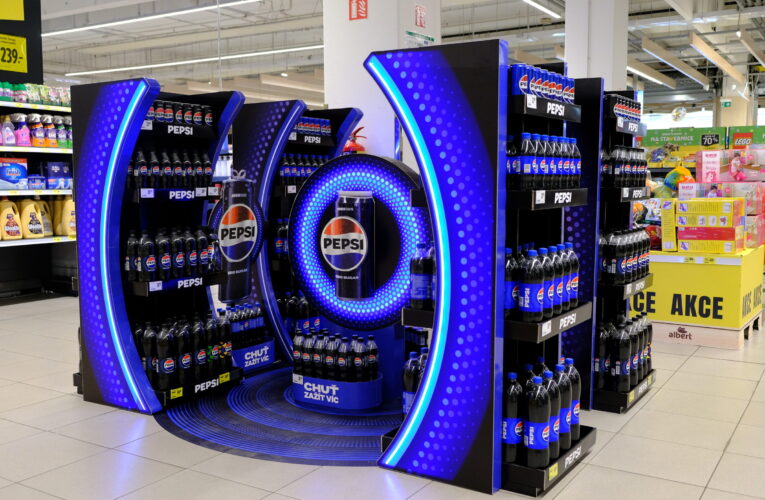 Agentura POS Media vytvořila nové in-store nosiče pro Pepsi
