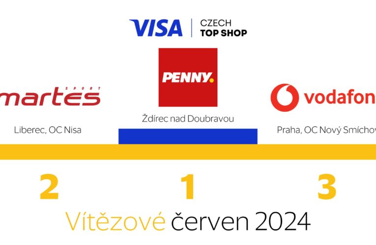 Ekologický Penny Market vítězem Visa Czech Top Shop 6/2024