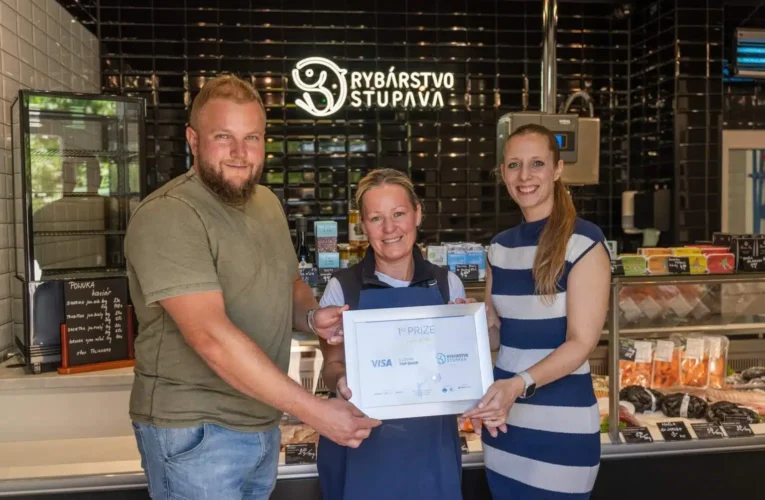 Visa Slovak Top Shop – Rybárstvo Stupava – winner of the month june 2024
