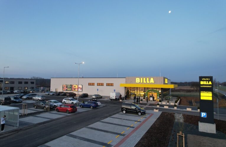 První ekologickou prodejnu ze dřeva otevřela BILLA  ve Vracově