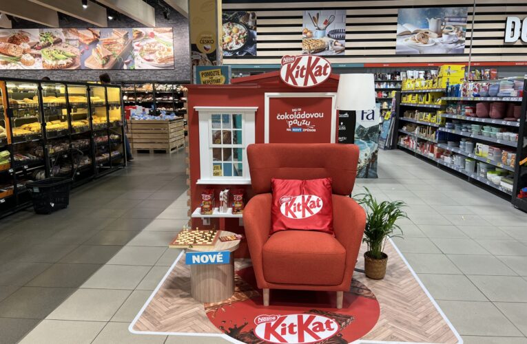 POP STAR za duben 2025 je shop in shop KitKat