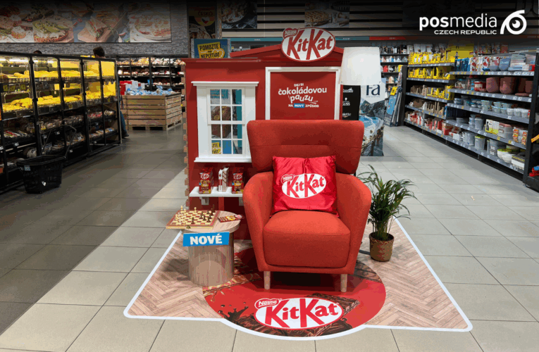 Výjimečný shop-in-shop KitKat představuje novinku na trhu