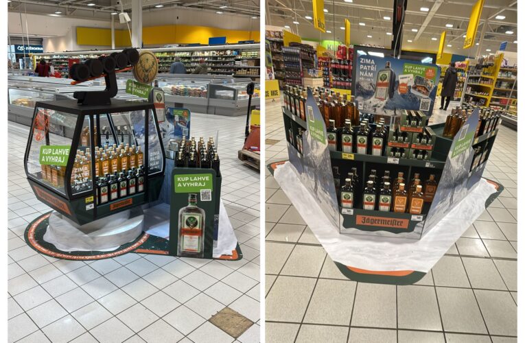 P.O.P. STAR za leden 2026 je realizace Jägermeister