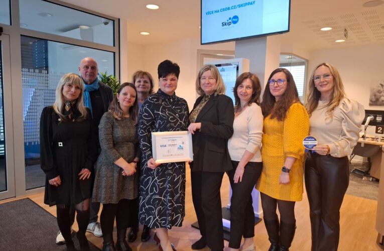 Pobočka ČSOB v Mariánských Lázních na stupni vítězů za 4.Q v roce 2025