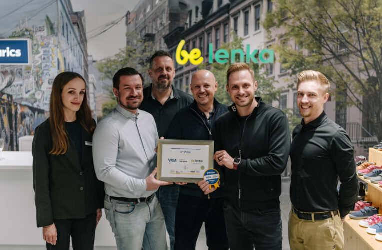 Be Lenka v Arkádách Pankrác zahájila rok vítězstvím v soutěži Visa Czech Top Shop