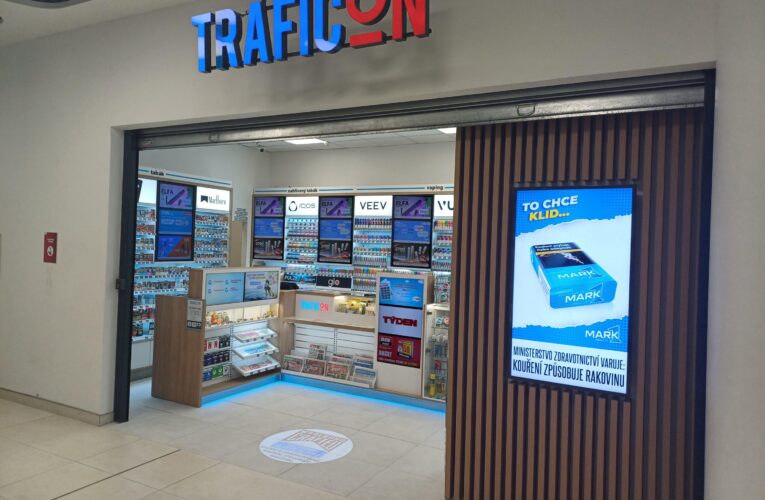 Traficon zrychluje expanzi.Ve Velkém Špalíčku v Brně otevřel 240. prodejnu