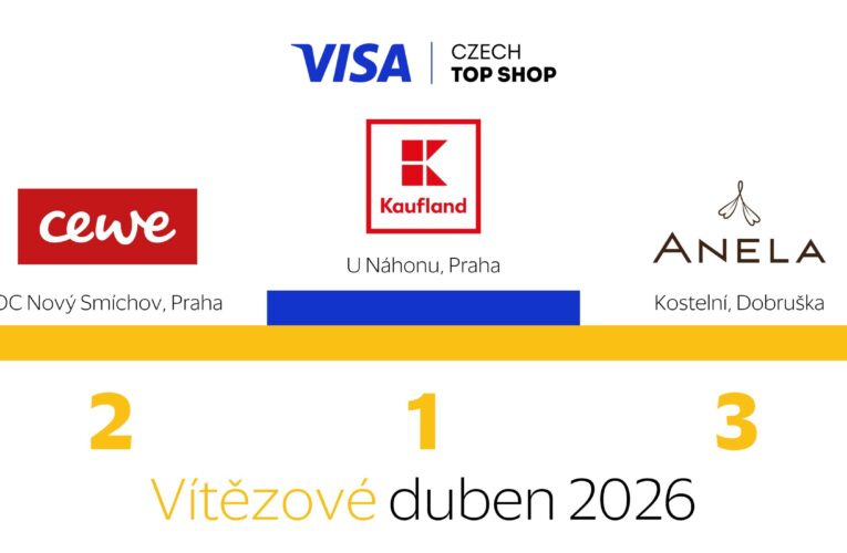Vítězné prodejny dubnového kola Visa Czech Top Shop