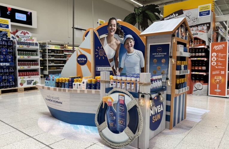 Dago a NIVEA Sun přinášejí do prodejen atmosféru slunečných dnů