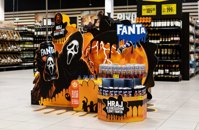 Fanta Halloween: strašidelný svět s vlastním rukopisem v retailu
